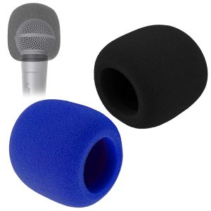 Pavo Microphone Windscreen Foam Cover Black Blue-0