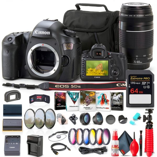Canon EOS 5DS DSLR Camera Bundle 50MP Full Frame Sensor-5