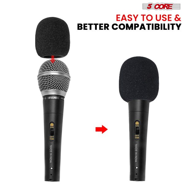 Pavo Microphone Windscreen Foam Cover Black Blue-4