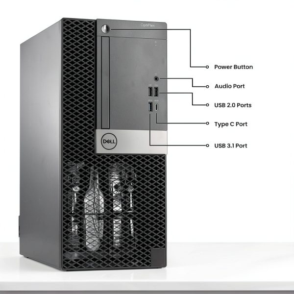 Dell OptiPlex Tower Desktop Intel Core i5 16GB RAM SSD HDD-2