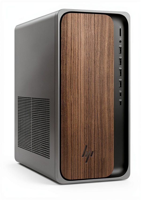 HP OmniDesk Desktop Ultra 7 8GB RAM 256GB SSD Dark Wood-1