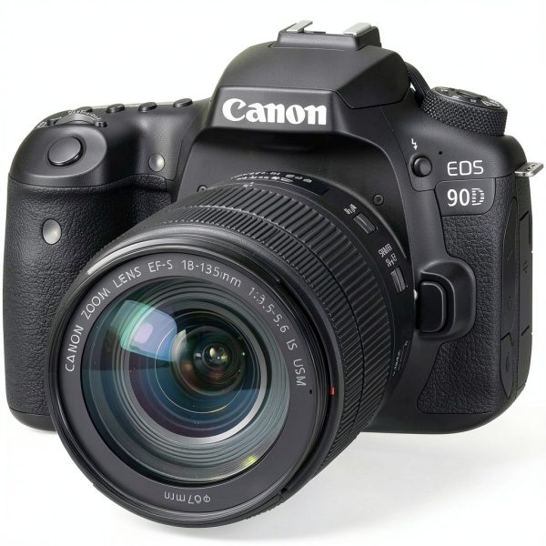 Canon EOS 90D DSLR Camera 18 135mm Lens Bundle Black-1