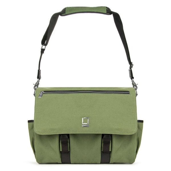 Forest Green Camera Messenger Bag Water Resistant-1
