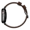 Modern Leather Apple Watch Strap Brown Black Lugs Horween-2