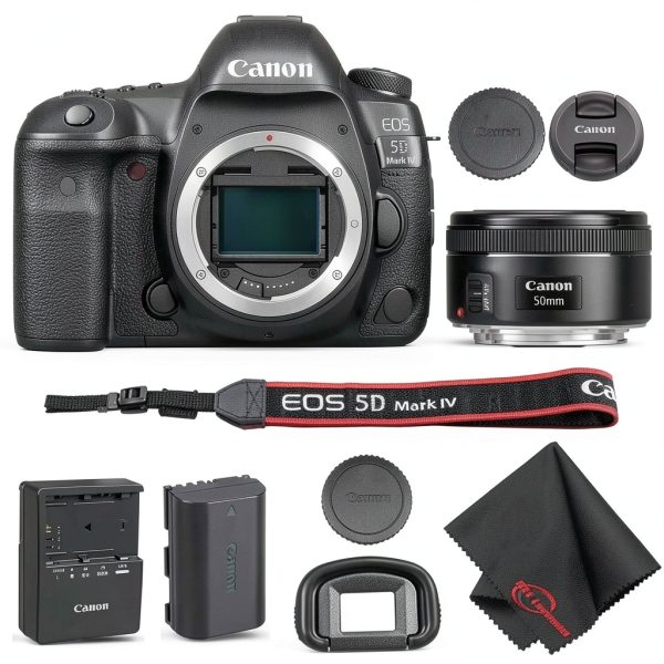 Canon EOS 5D Mark IV Full Frame DSLR Camera 30.4MP Sensor-0