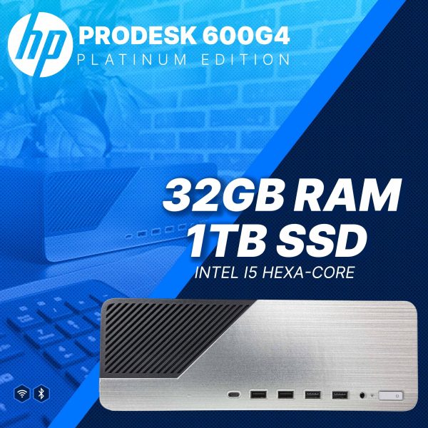 HP ProDesk 600G4 Desktop Platinum Edition i5 32GB RAM-2