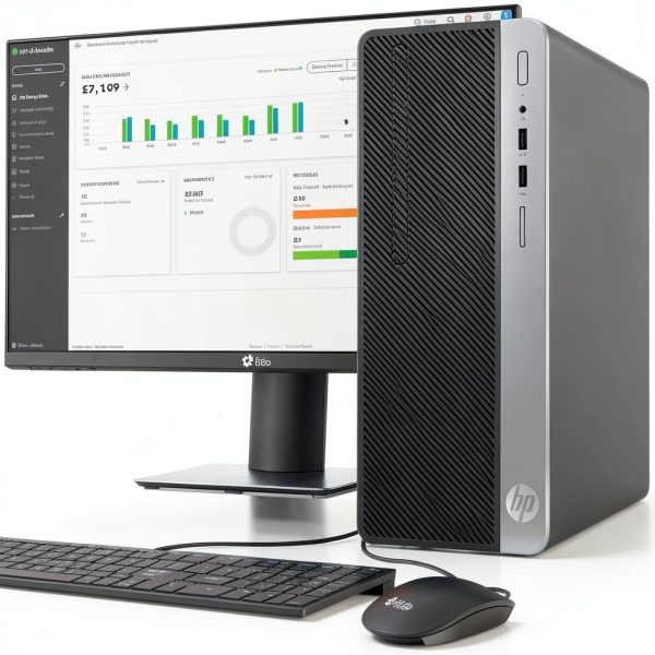 HP ProDesk 600 G3 Desktop Intel i7 16GB RAM SSD-0