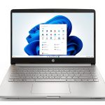 HP 14 Laptop Intel Celeron 4GB Memory 128GB eMMC Silver-0