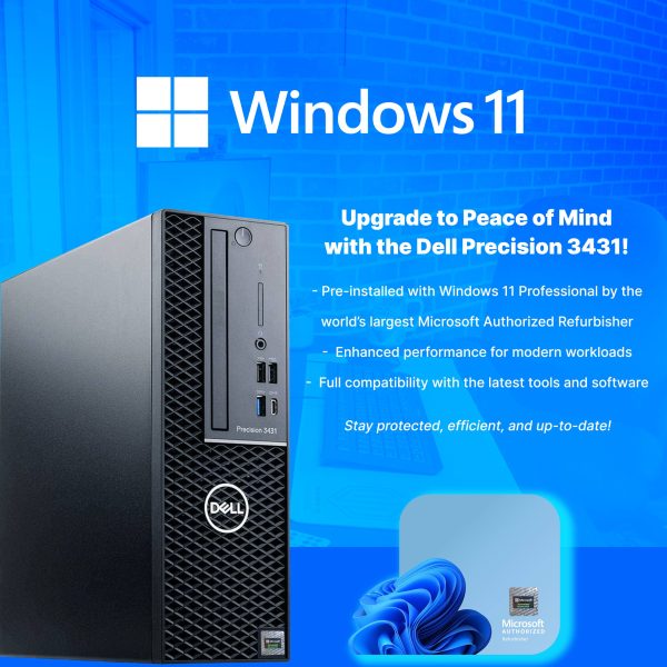 Dell Precision 3431 Desktop Intel i5 NVIDIA Quadro P620 16GB-3
