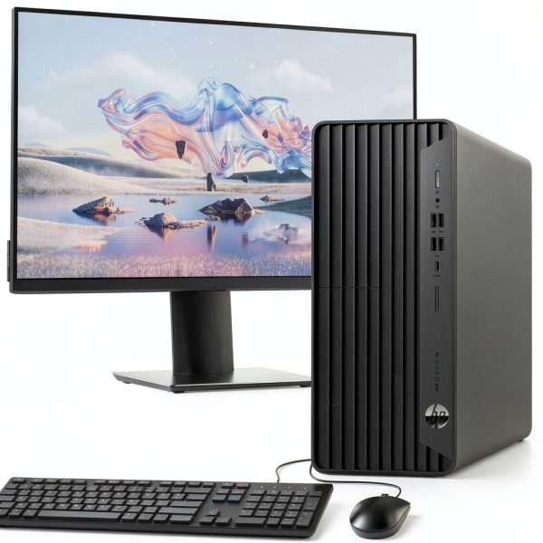 HP Refurbished G6 Desktop Intel i5 16GB RAM 512GB SSD-0