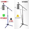 Pedestal Microphone Stand Adjustable Boom Tripod Studio-6