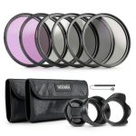 Neewer 58mm Lens Filter Kit UV CPL ND for DSLR Cameras-0