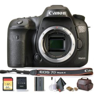 Canon EOS 7D Mark II DSLR Camera 20MP CMOS Sensor Bundle-0