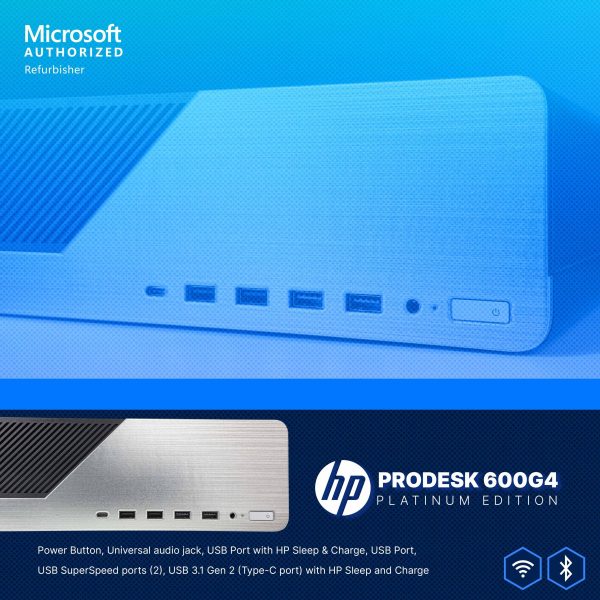 HP ProDesk 600G4 Desktop Platinum Edition i5 16GB RAM-6