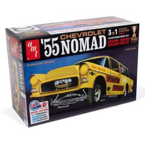 AMT 1955 Chevy Nomad Model Kit Classic Car Builders-0