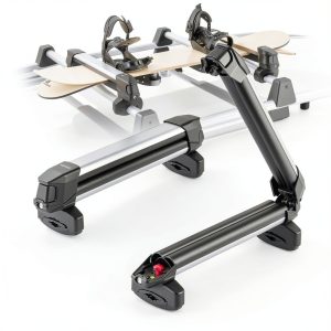Pavo Ski Snowboard Roof Rack Large Capacity Anti-Theft Lock-0