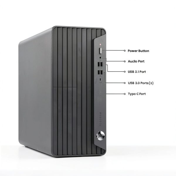 HP Refurbished G6 Desktop Intel i5 16GB RAM WiFi Win11-2