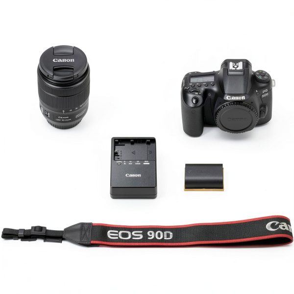 Canon EOS 90D DSLR Camera 18 135mm Lens Bundle Black-3