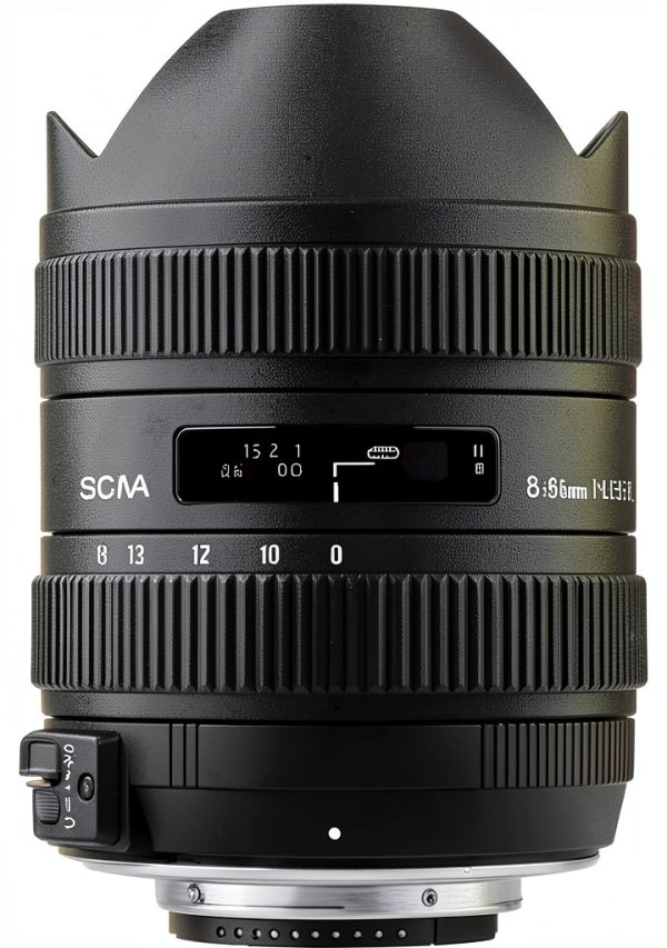 Sigma 8-16mm Wide Angle Zoom Lens for Canon DSLR Cameras-0
