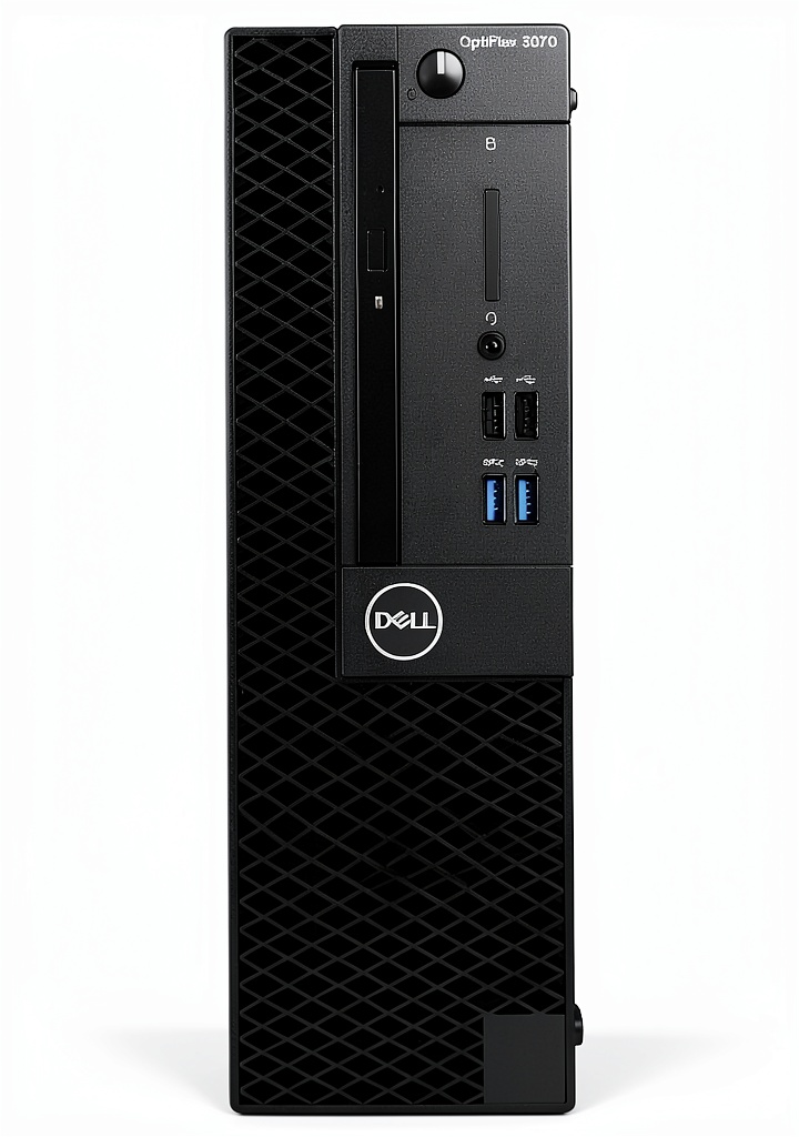Dell Optiplex 3070 SFF desktop on an office desk