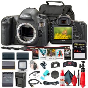 Canon EOS 5DS DSLR Camera 50MP Full Frame Bundle-0