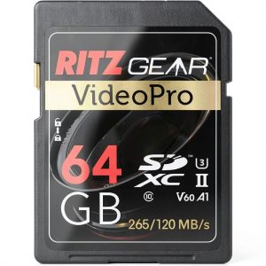 Ritz Gear VideoPro 64GB SDXC UHS-II Memory Card-0