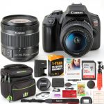 Canon EOS Rebel T7 DSLR Camera 18 55mm Lens Bundle-0