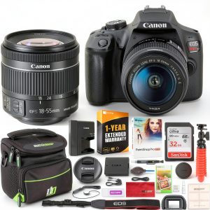 Canon EOS Rebel T7 DSLR Camera 18 55mm Lens Bundle-0