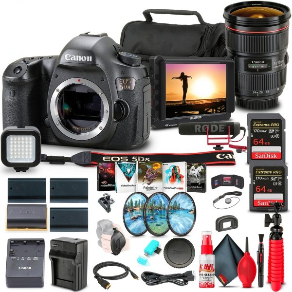 Canon EOS 5DS DSLR Camera Bundle 50MP Full Frame-5
