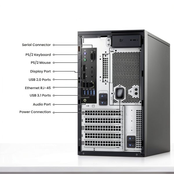 Dell Precision Tower 3630 Desktop Intel i5 16GB RAM SSD HDD-3