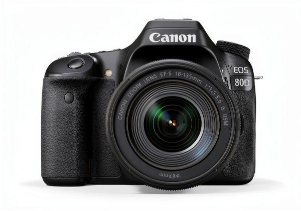Canon EOS 80D DSLR Camera 24MP Sensor 45 Point AF-3