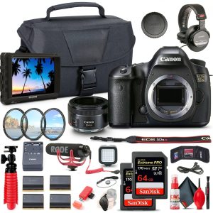 Canon EOS 5DS DSLR Camera 50MP Full Frame Bundle-0