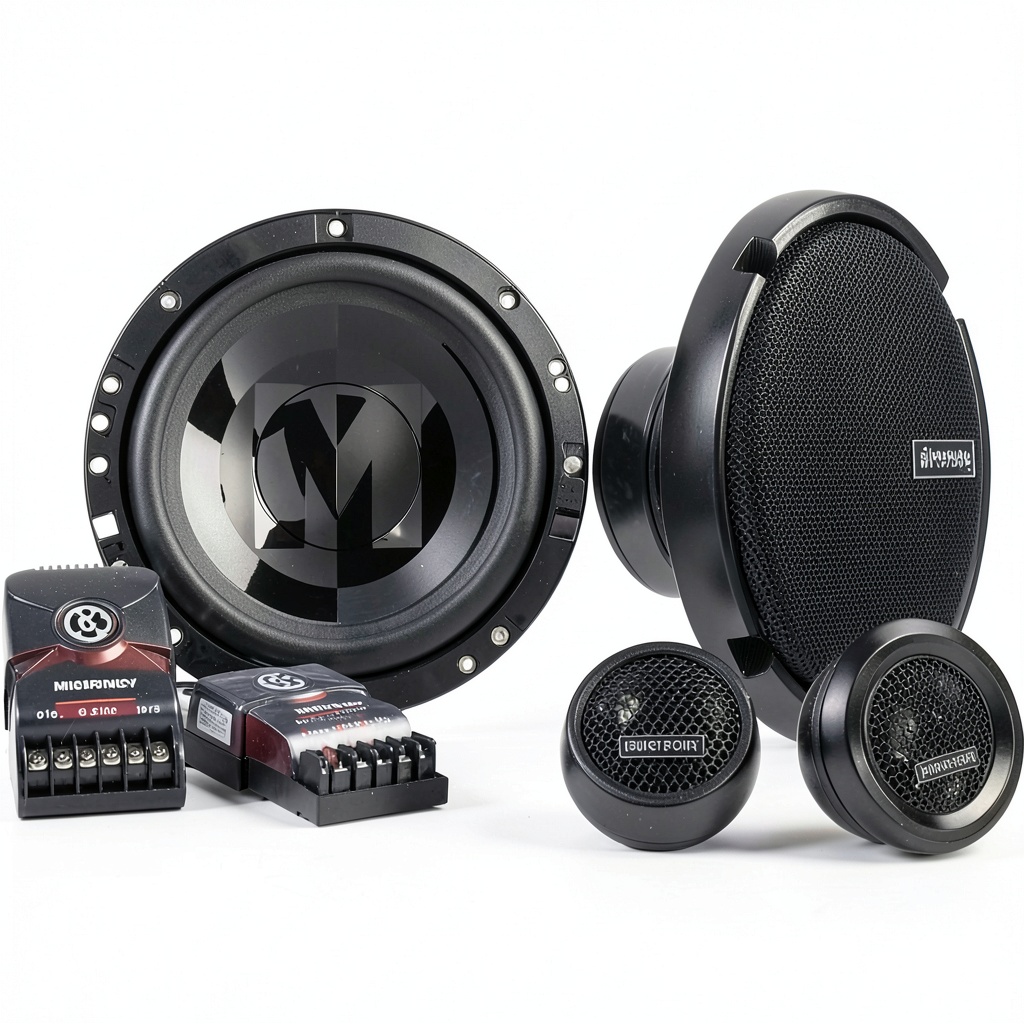 Memphis Car Audio 6.5-inch speakers installed in a vehicle door
