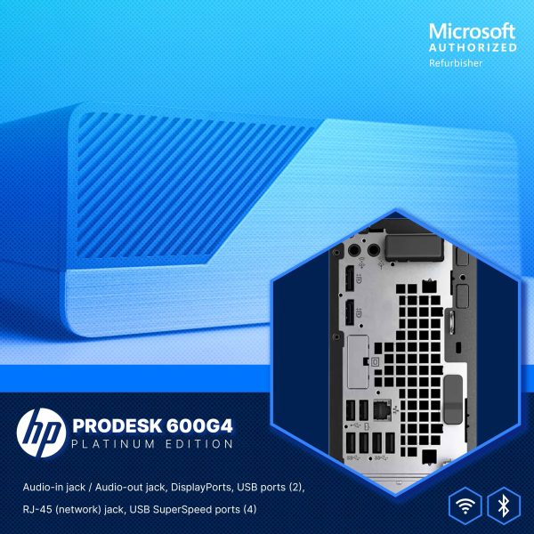 HP ProDesk 600G4 Desktop Platinum Edition i5 32GB RAM-7