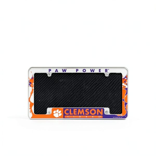 Team License Plate Frame Bold Design Fits Most Vehicles-1