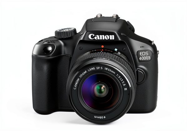 Canon EOS 4000D DSLR Camera Background Blur Interchangeable-2