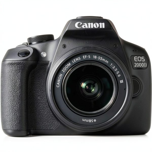 Canon EOS 2000D DSLR Camera Bundle with Lenses 24MP-1