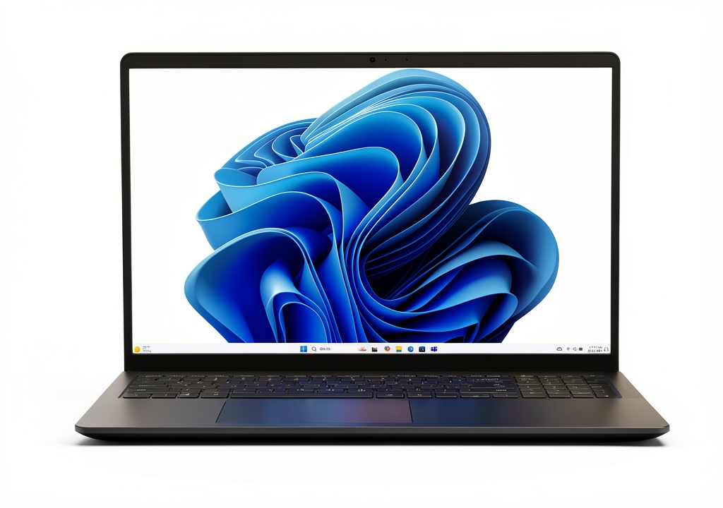 Installing Dell 15 Laptop Intel Core i5 1334U 2K Touchscreen on a wooden desk