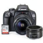 Canon EOS 2000D DSLR Camera Bundle 18-55mm Lens Kit-0