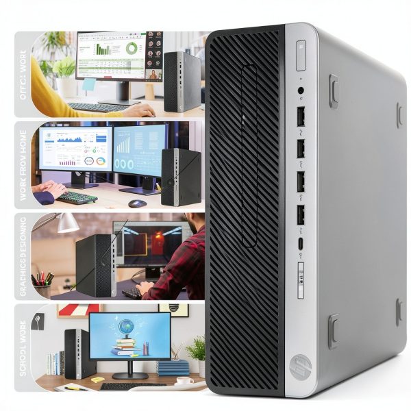 HP ProDesk 600 G5 SFF Desktop Intel i7 16GB 1TB SSD-5