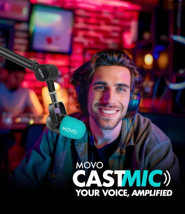 CastMic XLR Microphone Premium Audio for Podcasting-2