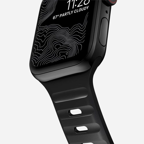 Apple Watch Sport Band FKM Rubber Athletic Design Secure Fit-4