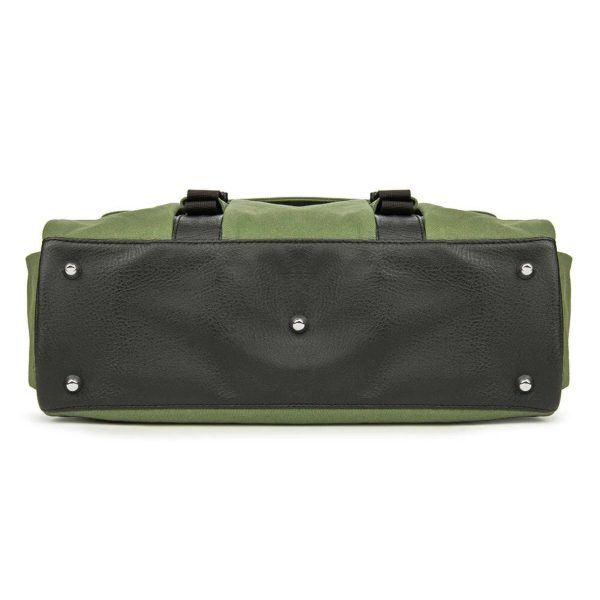 Forest Green Camera Messenger Bag Water Resistant-8