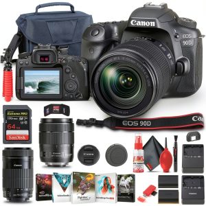 Canon EOS 90D DSLR Camera Bundle with Lenses and Accessories-0