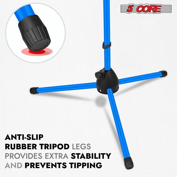 Height Adjustable Tripod Boom Mic Stand Metal Portable-7
