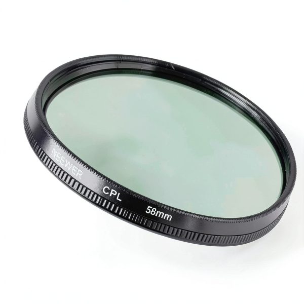 Neewer 58mm Lens Filter Kit UV CPL ND Set for Cameras-4