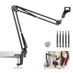Neewer Microphone Boom Arm Adjustable Desk Mount Studio-0