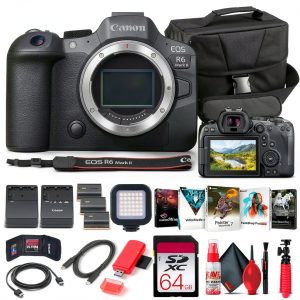 Canon EOS R6 Mark II Mirrorless Camera Bundle 24MP Full-0