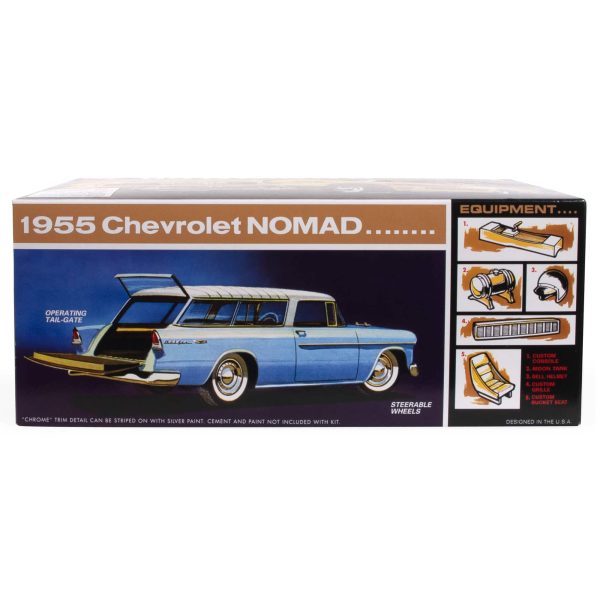AMT 1955 Chevy Nomad Model Kit Classic Car Builders-3
