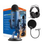 Blue Yeti USB Microphone Studio Controls Zero Latency-0
